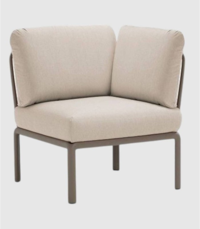 Sofá Komodo elemento angulo tortora tech panama