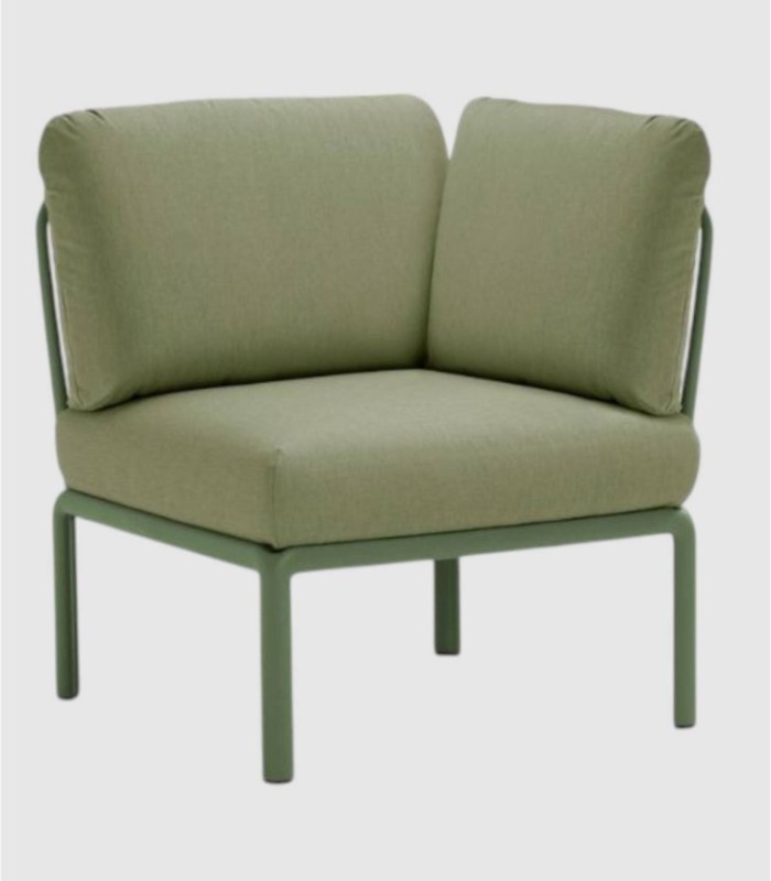 Sofá Komodo elemento angulo agave giungla