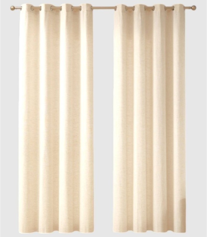 Paula cream curtain