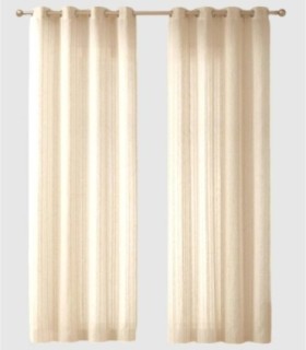 Cortina lino beige