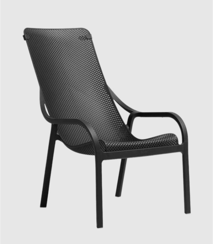 Net Lounge fauteuil antraciet