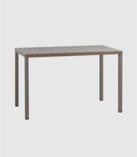 Mesa rectangular pequeña Cube tortora