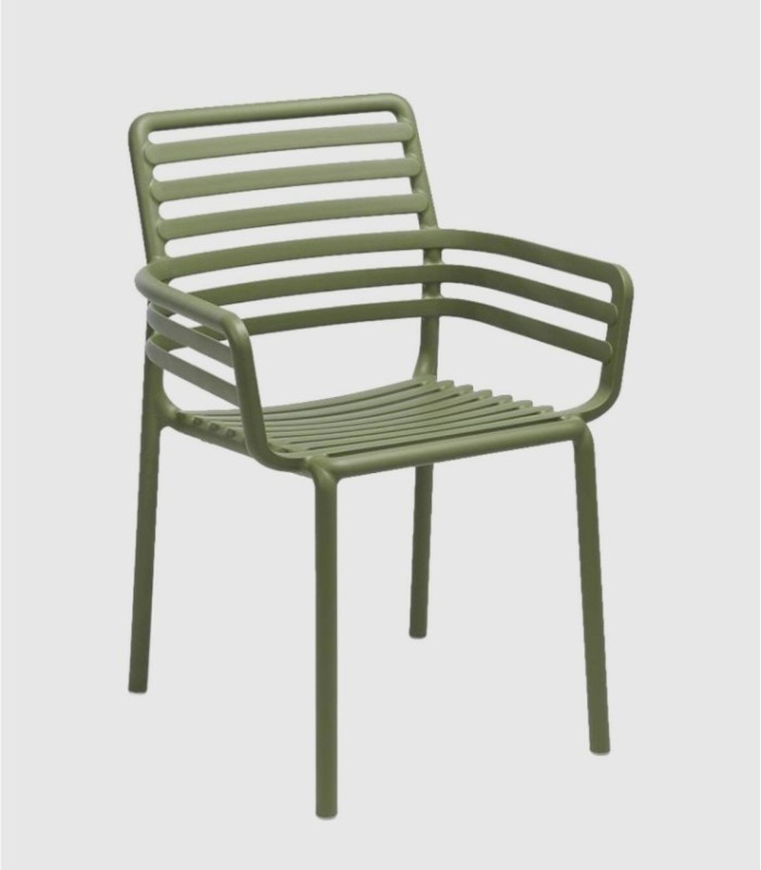 Sillón plástico Doga agave