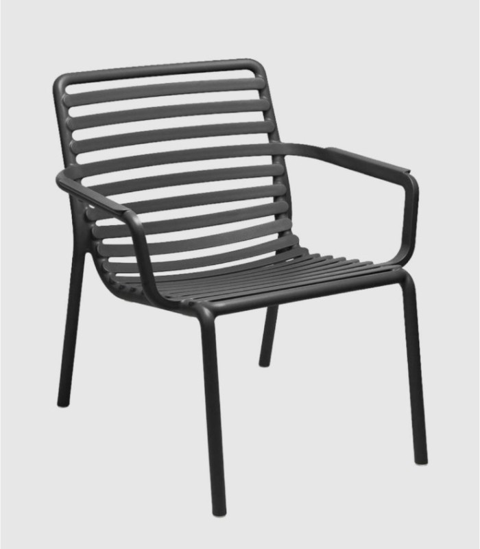 DOGA RELAX CHAIR, ANTHRACITE CHAIR / LOUNGE COLOR