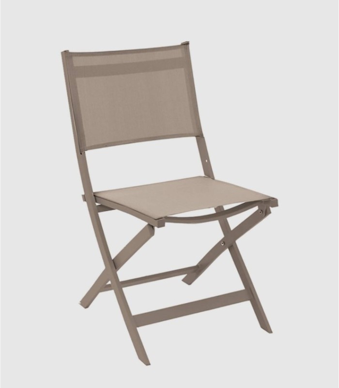 Silla plegable Rosy beige