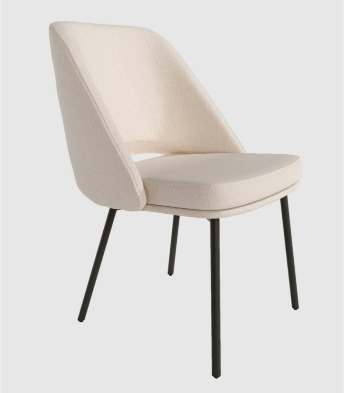 Beiroet stoel bekleed met parelmoer