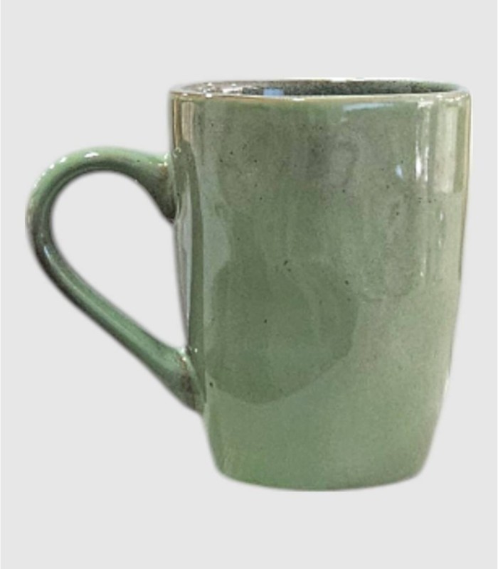 Grote groene macaroni mok