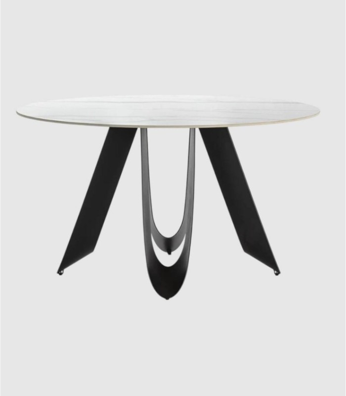 Tinay green ceramic round table
