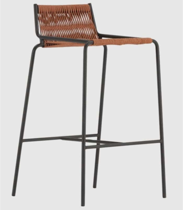 Taburete Neimy terracota