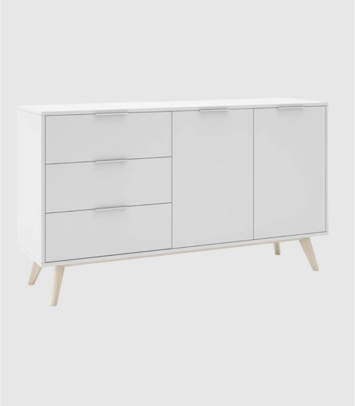 Munet dressoir met 2 deuren en 3 laden