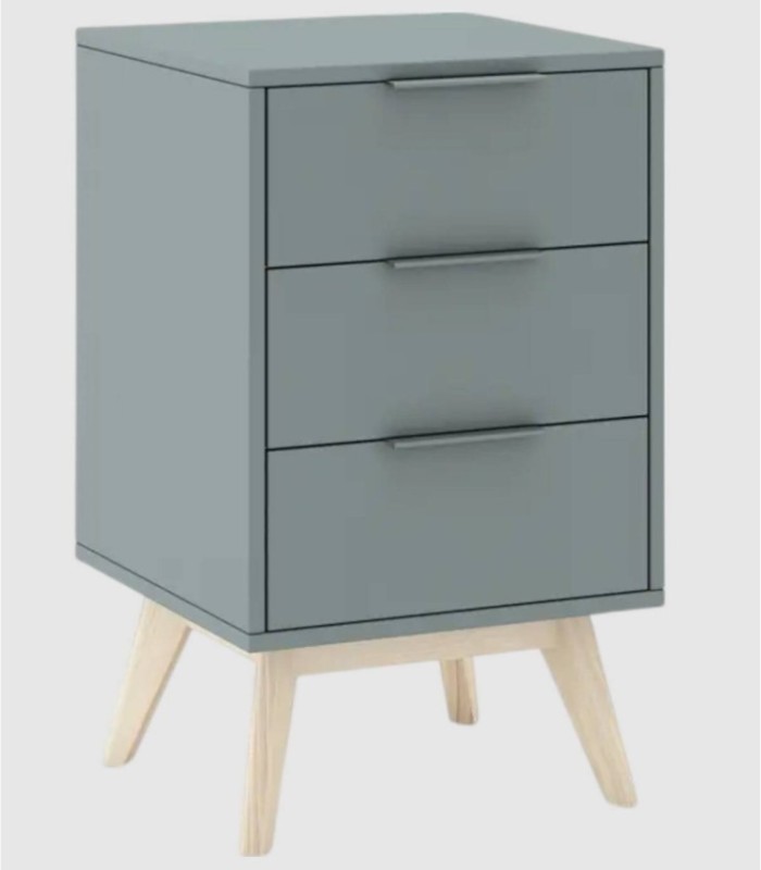 Mesita 3 cajones Deibel verde