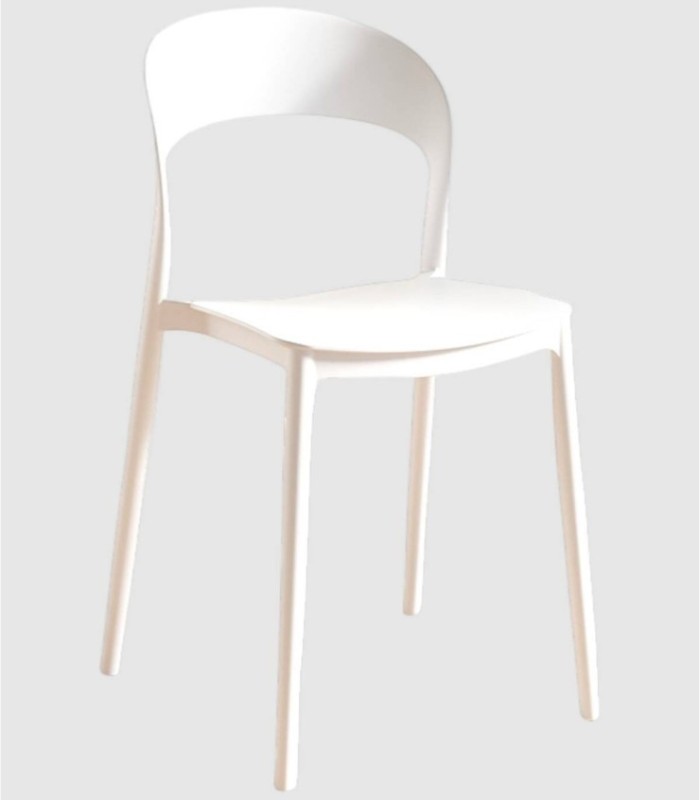 Pack of 4 white Princeton chairs