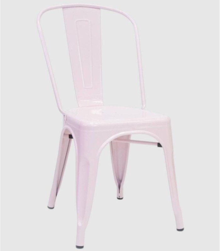 Set van 4 roze Linx-stoelen