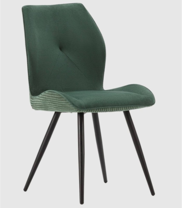 Set van 2 groene Nadu-stoelen