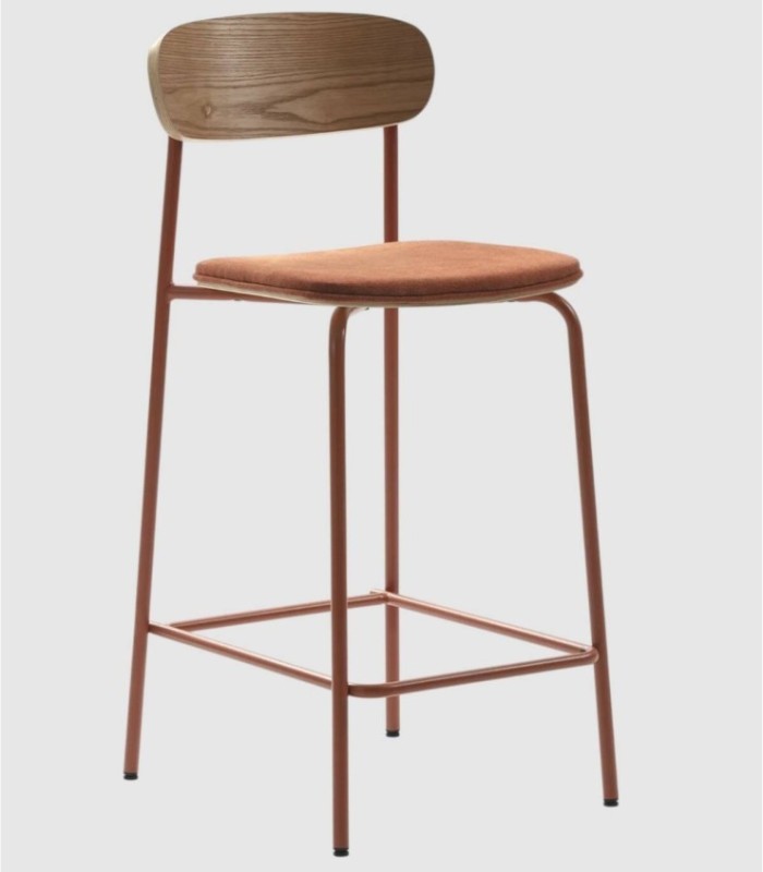 Pack 2 taburetes Basol teja