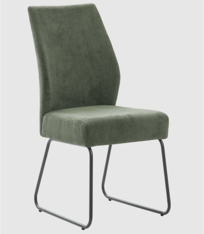 Set van 4 groene Armila-stoelen