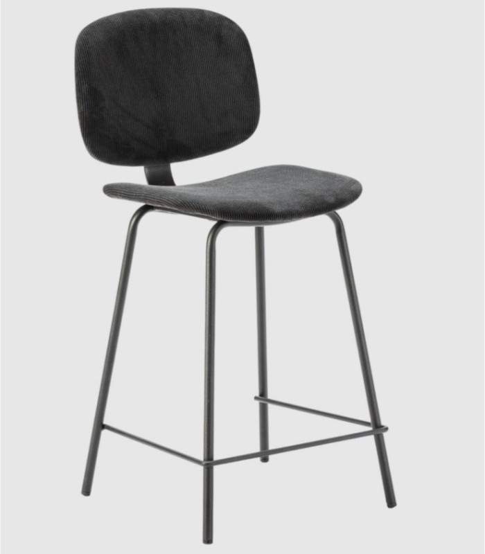 Pack of 2 Dimsu black stools
