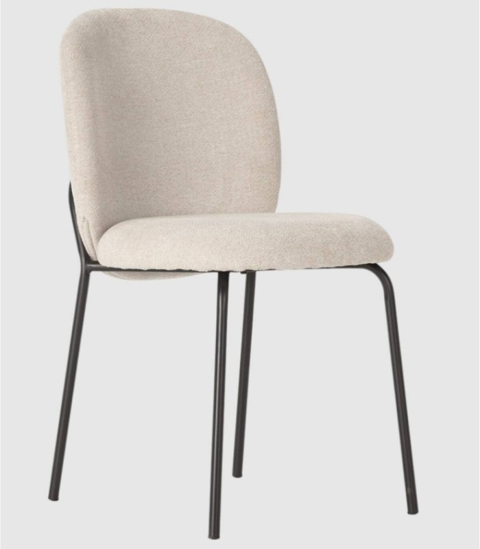 Pack of 4 Leama beige chairs