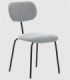 Pack 4 sillas Wame gris