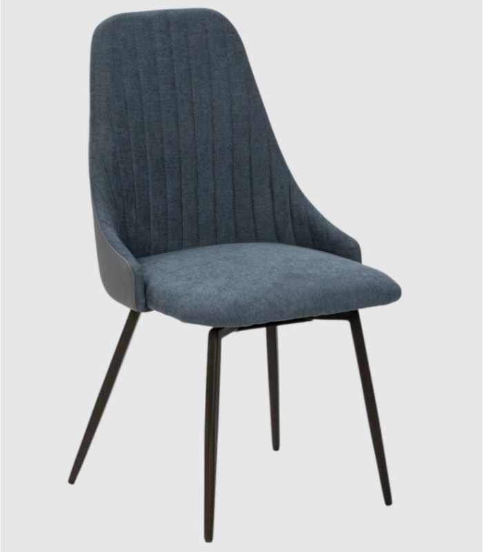 Set van 2 Taly blauwe stoelen