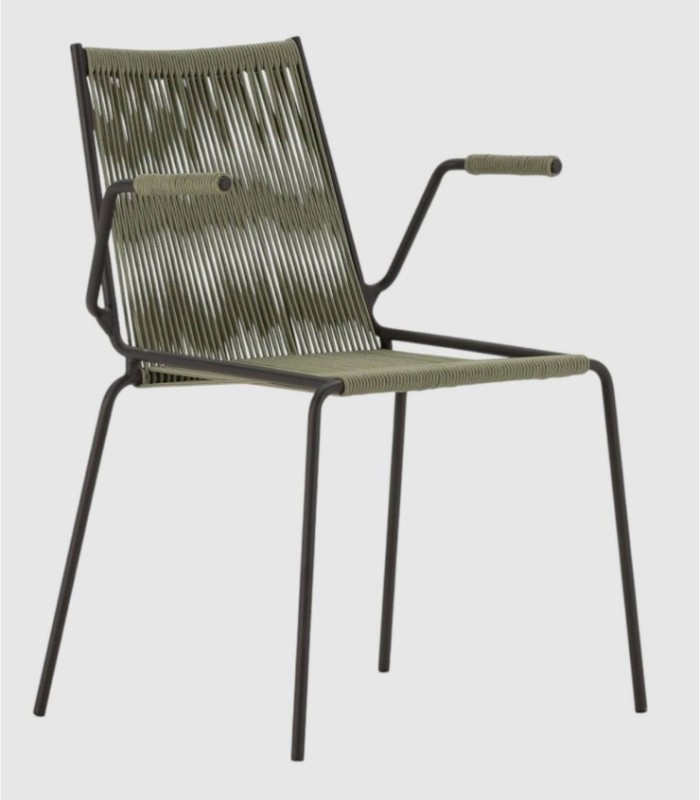 Set van 2 groene Neimy fauteuils