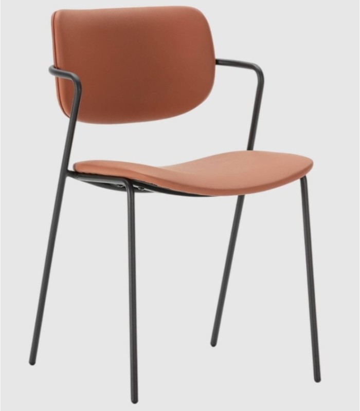 Set van 2 Zeany stoelen, tegelafwerking