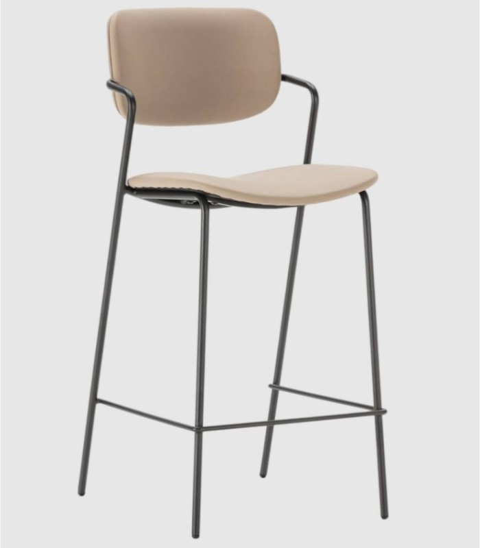 Pack of 2 Zeany beige stools