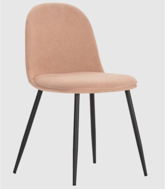 Pack of 4 Breny pink chairs