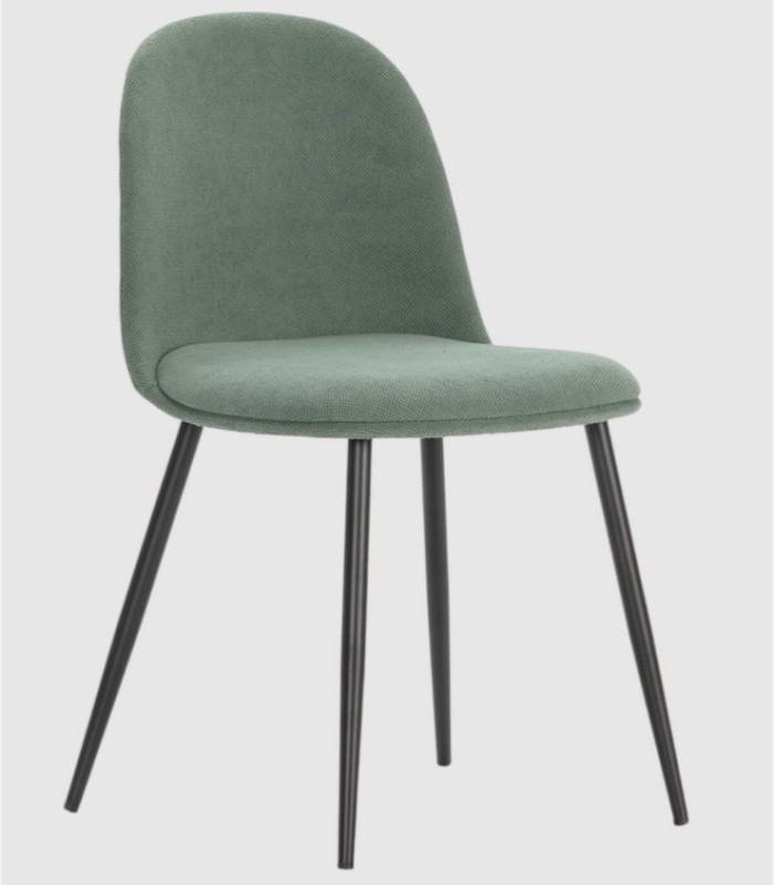 Set van 4 Breny groene stoelen