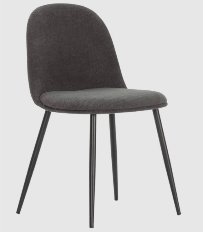 Pack of 4 Breny black chairs