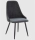 Pack 4 sillas Toba negro