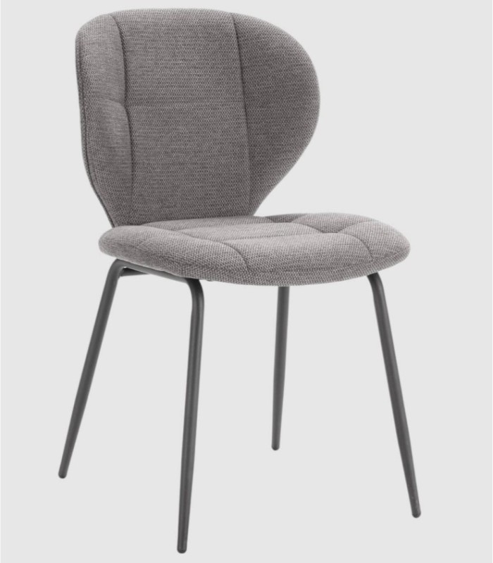 Pack of 2 Hasty grey chairs