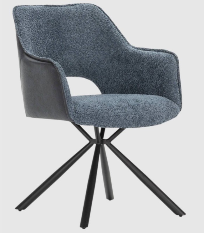 Set van 2 blauwe Elyst fauteuils