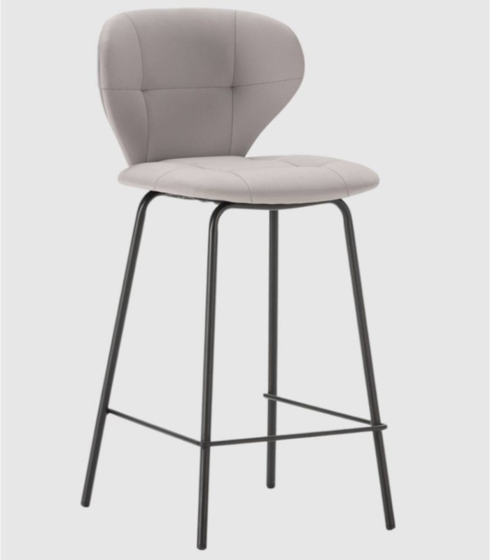 Pack of 2 Nipur grey stools