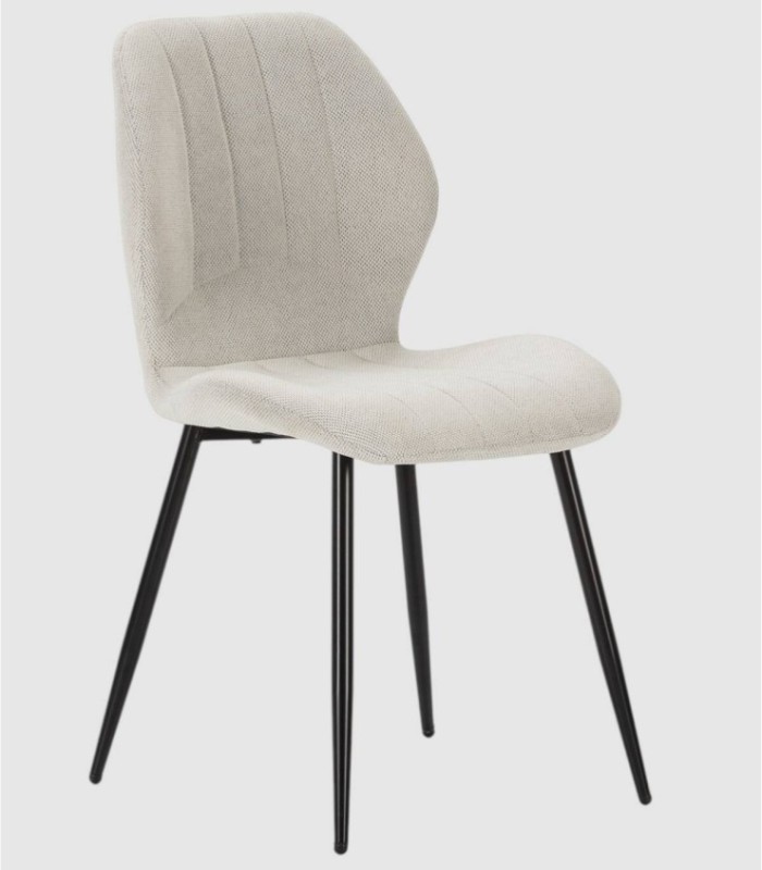 Set van 4 beige Gerne-stoelen