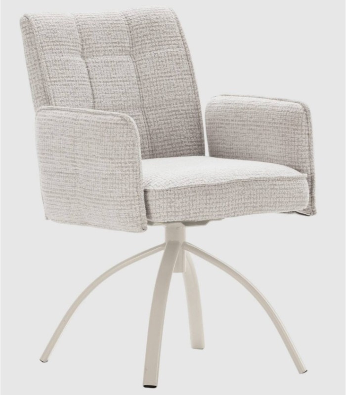 Set van 2 beige Davia fauteuils