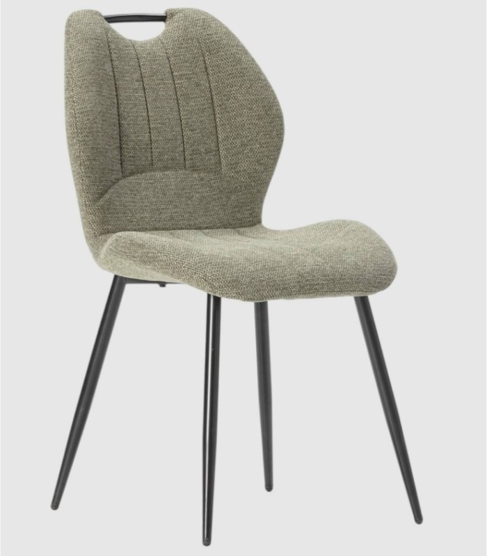 Set van 4 groene Yara-stoelen