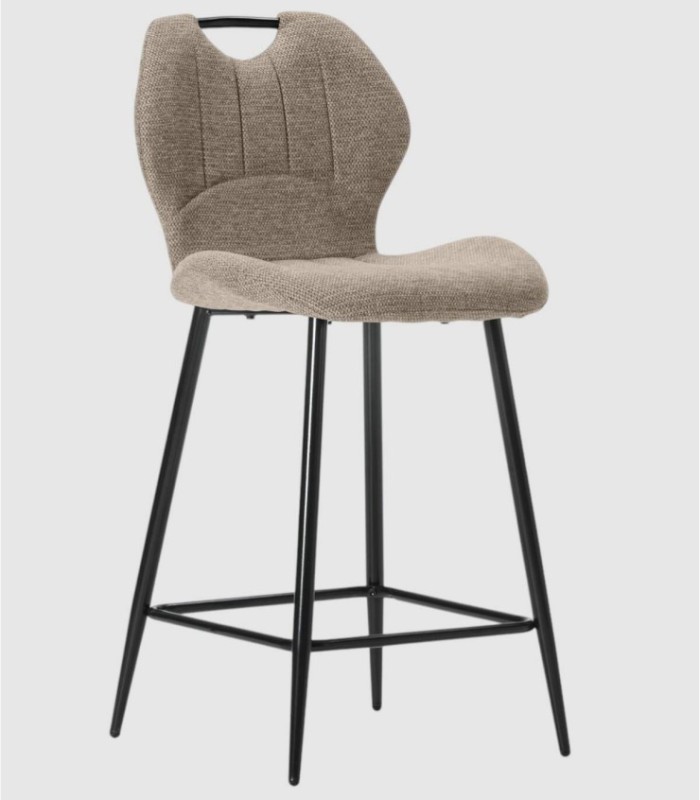 Pack 2 taburetes Yara marrón