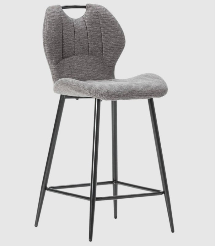 Pack of 2 Yara anthracite stools