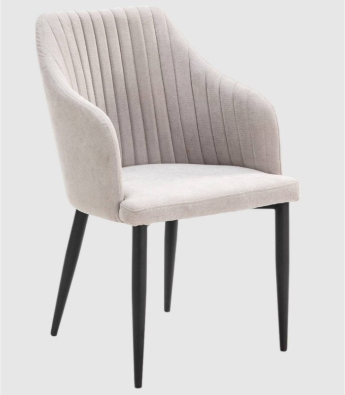 Set van 2 grijze Guray fauteuils