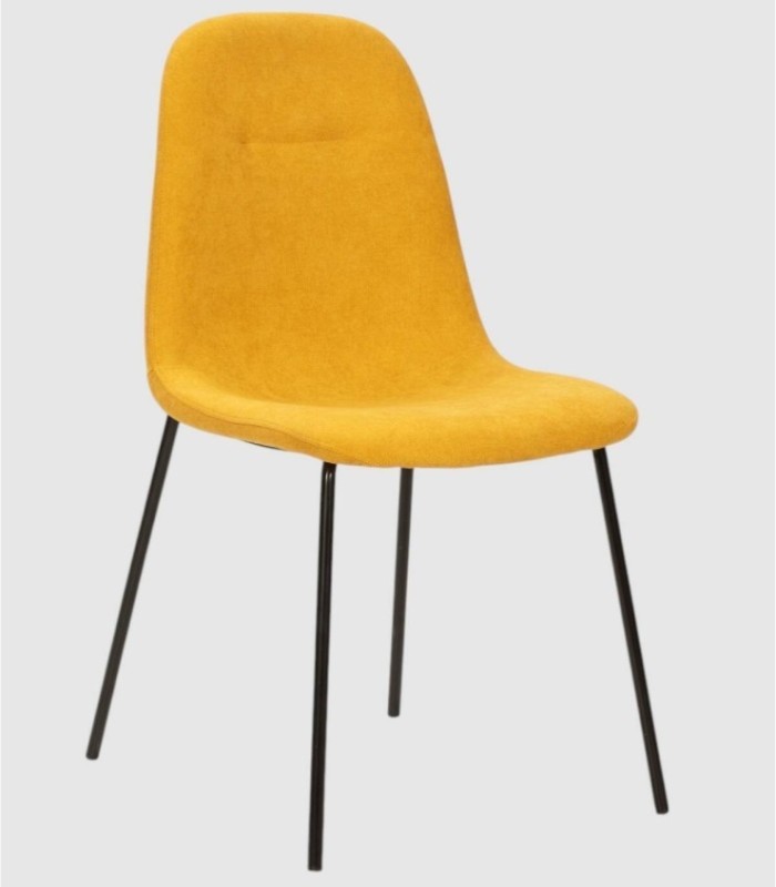 Set van 4 gele Nerod-stoelen