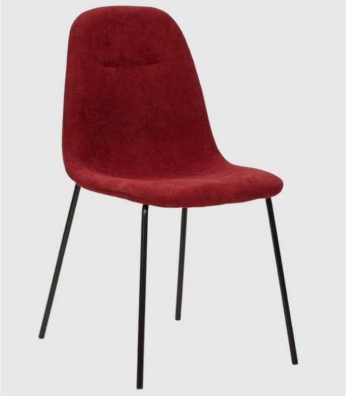 Set van 4 Nerod rode stoelen