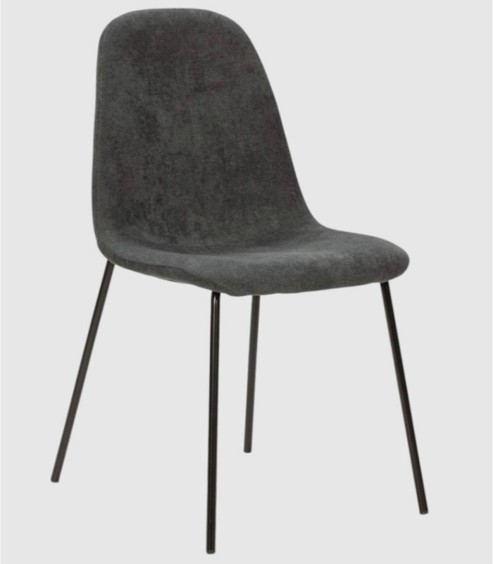 Set van 4 Nerod grijze stoelen