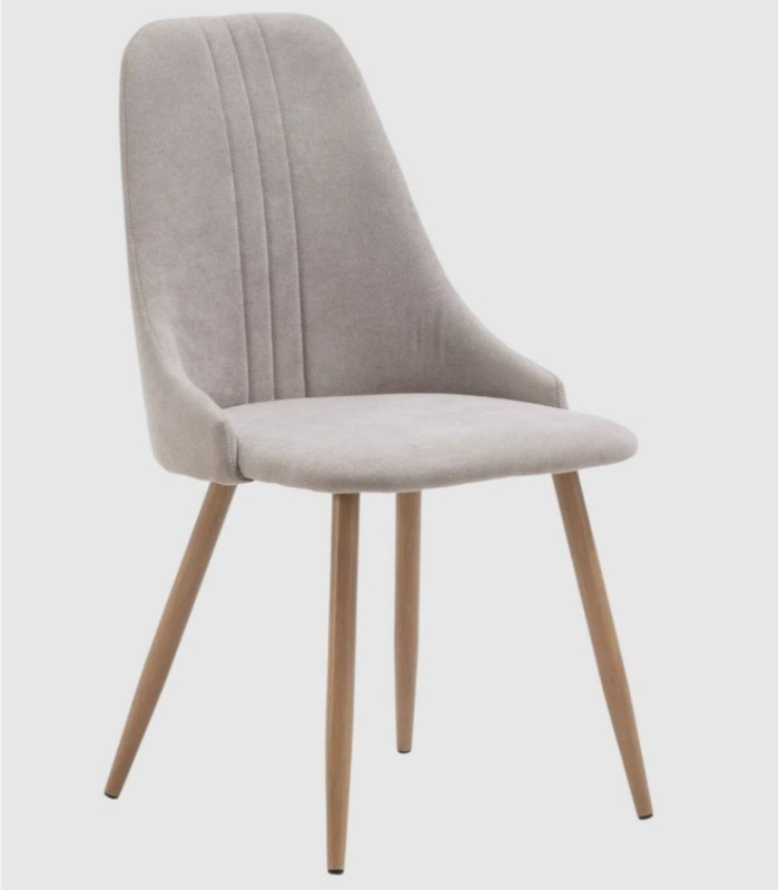 Pack of 4 Mildon beige chairs