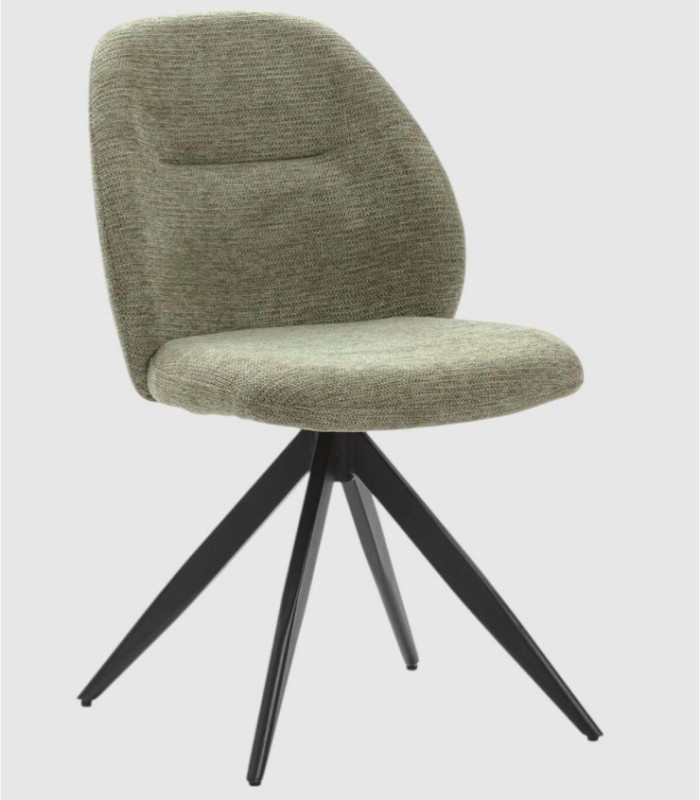 Set van 2 groene Galsan-stoelen