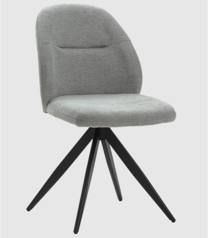 Set van 2 grijze Galsan-stoelen