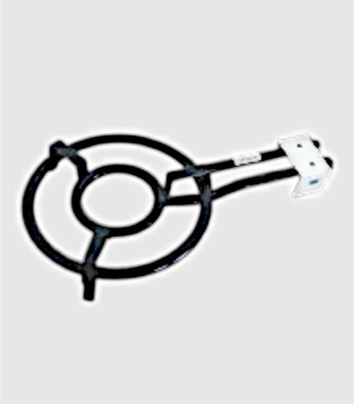 Gas ring with 2 circles
