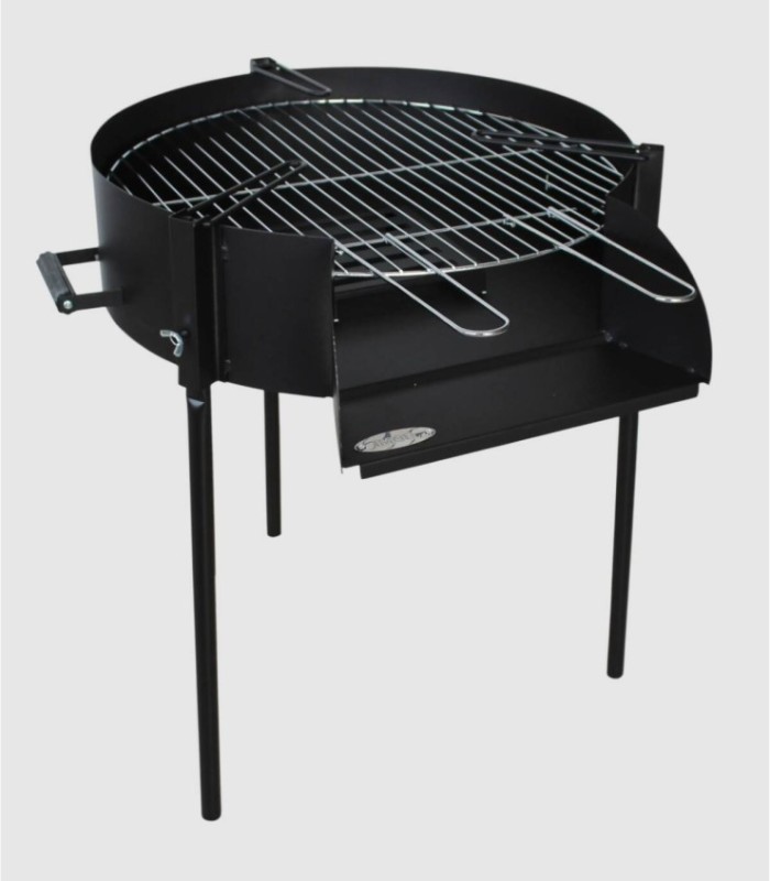Paella barbecue with grill