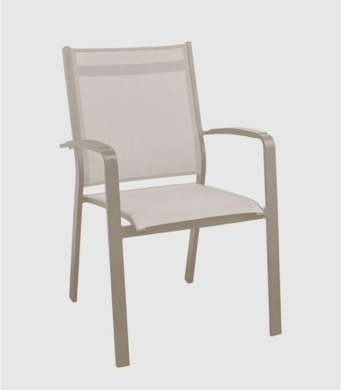Set van 4 beige Cosmo-stoelen