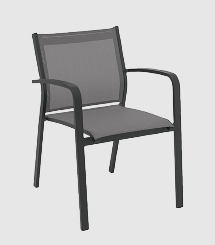 Set van 4 zwarte Gallis-stoelen